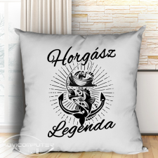 Ajándék horgászoknak - Párna horgászoknak - Horgász legenda lakástextília