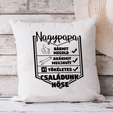 Ajándék nagyszülőnek - Párna nagypapának lakástextília