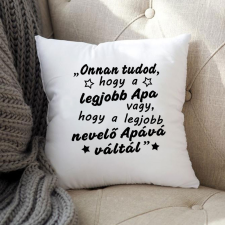  Ajándék nevelőszülőknek - Párna nevelőapának lakástextília