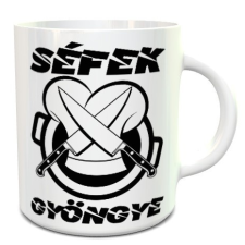 Ajándék séfeknek - Séfek gyöngye bögre bögrék, csészék