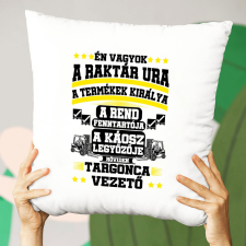  Ajándék targoncásnak - Targoncavezető párna lakástextília