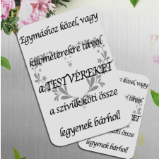  Ajándék testvérnek - Hűtőmágnes testvérnek hűtőmágnes