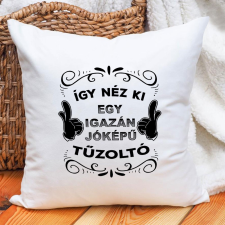  Ajándék tűzoltósoknak - Párna tűzoltósoknak lakástextília