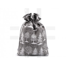  Ajándék zsákocska juta imitáció - 20x30 cm dekorációs kellék