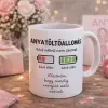 Ajándékbor Kft Vicces anyás bögre – „Anya töltőállomás” felirattal