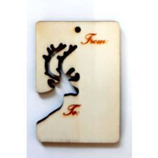  +Ajándékkísérő/ szarvasos 26234/ 482 party kellék