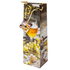  Ajándéktasak boros szőlős 10x33x9cm dekorációs kellék