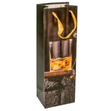  Ajándéktasak whisky 12x36cm dekorációs kellék
