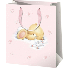  Ajándéktáska 23x18x10cm, közepes, baby, lányos ajándéktasak