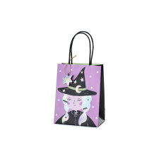  Ajándéktáska Boszorkány, mix, 8x14x18 cm dekorációs kellék
