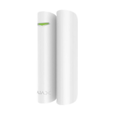 AJAX DoorProtect Plus WH vezetéknélküli fehér nyitásérzékelő, dőlés és rezgésérzékelővel riasztóberendezés