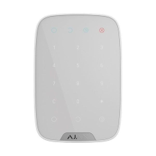 AJAX Keypad WH vezetéknélküli érintés vezérelt fehér kezelő megfigyelő kamera tartozék