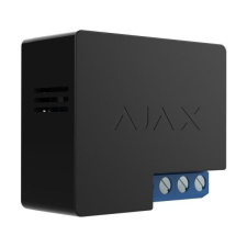AJAX WallSwitch vezetéknélküli beépíthető fekete kapcsoló 220VAC eszközhöz biztonságtechnikai eszköz