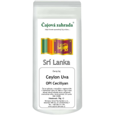Čajová zahrada Ceylon Uva OPI Ceciliyan - černý čaj, 70g tea