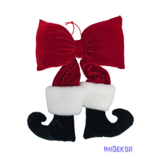  Ajtó masni - Manó csizmás 37 cm dekorációs kellék