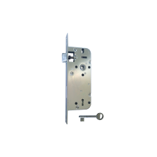  Ajtózár normál kulcslyukas elsőáras Euro-Elzett (25 db-os) zár és alkatrészei