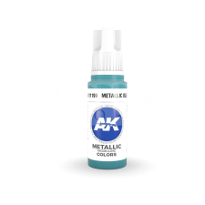 AK-interactive - Acrylics 3rd generation Metallic Blue 17ml - akrilfesték AK11199 akrilfesték