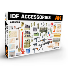 AK-interactive AK INTERACTIVE 1/35 IDF katonai felszerelés modell kiegészítő makett