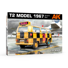 AK-interactive AK INTERACTIVE 1/35 VW T2 kisbusz modell reptéri változat 1967 makett