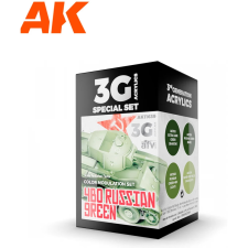 AK-interactive AK INTERACTIVE 4BO Russian Green modulation set akrilfesték készlet 4x 17ml makett