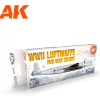 AK-interactive AK INTERACTIVE AIR WWII Luftwaffe Mid-War Colors akrilfesték készlet 4x 17ml