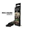 AK-interactive AK Interactive Late German AFV Camo Colors RC Markers Set (RCM108) – Professzionális Makettfesték Készlet