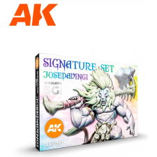 AK-interactive AK INTERACTIVE Signature Set - Josedavinci akrilfesték készlet 18x 17ml makett
