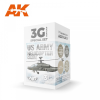 AK-interactive AK Interactive US Army Helicopter Colors festék szett AK11750