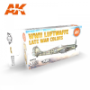 AK-interactive AK Interactive WWII LUFTWAFFE LATE WAR COLORS festékszett AK11718