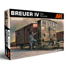  AK Interactive BREUER IV RAIL SHUNTER 1/35 1:35 (AK35008) makett