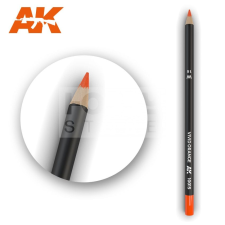 AK-interactive Weathering Pencil - VIVID ORANGE - Élénk narancs színű akvarell ceruza - AK10015 akvarell