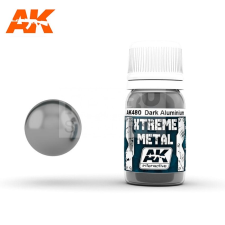 AK-interactive XTREME METAL DARK ALUMINIUM festék 30 ml AK480 hobbifesték