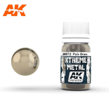 AK-interactive XTREME METAL PALE BRASS festék 30 ml AK672 hobbifesték
