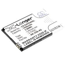 AK-V50-4G Telefon akkumulátor 1050 mAh mobiltelefon akkumulátor