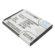  AK-V88(V10) Akkumulátor 1150 mAh egyéb notebook akkumulátor