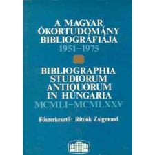 Akadémiai Kiadó A magyar ókortudomány bibliográfiája 1951-1975 antikvárium - használt könyv