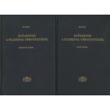 Akadémiai Kiadó Előadások a filozófia történetéről I-II. antikvárium - használt könyv