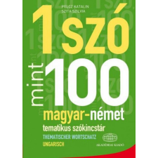 Akadémiai Kiadó Zrt. 1 szó mint 100 idegen nyelvű könyv
