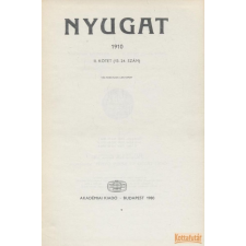 Akadémiai Nyugat 1910 II. kötet (13-24. szám) - Reprint antikvárium - használt könyv