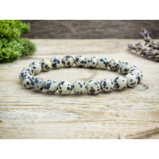 Akarat dalmata jáspis ásvány karkötő karkötő