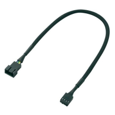 Akasa - 4pin PWM M/F ventilátor hosszabbító kábel 30cm - AK-CBFA01-30 kábel és adapter