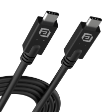 Akasa AK-CBUB67-10BK USB-C apa - USB-C apa 3.0 Adat és töltő kábel - Fekete (1m) (AK-CBUB67-10BK) kábel és adapter