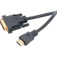 Akasa DVI-D --> HDMI kábel 2m (AK-CBHD06-20BK) (AK-CBHD06-20BK) kábel és adapter