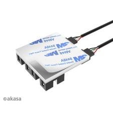 Akasa Kábel USB Elosztó Akasa USB 2.0 (Female) - 4x USB 2.0 (Male) Belső - AK-CBUB64-30BK kábel és adapter