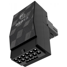 Akasa PCI Express 12 pin Toldó Fekete 3cm AK-CBPW29-BK kábel és adapter