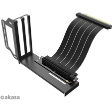Akasa PCI Express Toldó Fekete 20cm AK-CBPE02-20B kábel és adapter