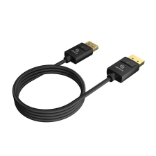 Akasa - PROSLIM 8K DisplayPort kábel - AK-CBDP26-20BK kábel és adapter
