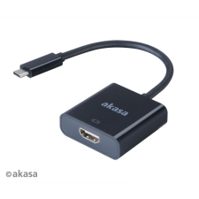 Akasa - USB 3.1 C - HDMI 15cm - AK-CBCA04-15BK kábel és adapter