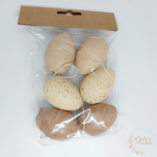 Akasztós húsvéti tojás - 6 cm dekorációs kellék