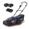 Akkus fűnyíró 4 az 1-ben IXES 20 V (2 db akkuval és töltővel) Scheppach BC-MP430-X-SET XL2